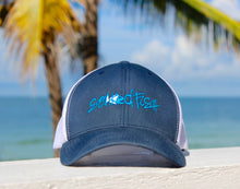 Load image into Gallery viewer, SoakedFish Trucker - Navy/White
